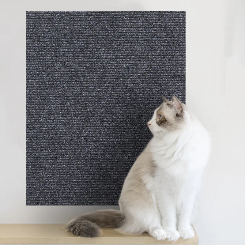 Alfombrilla Rascadora Autoadhesiva para Gatos — Protege tus Muebles