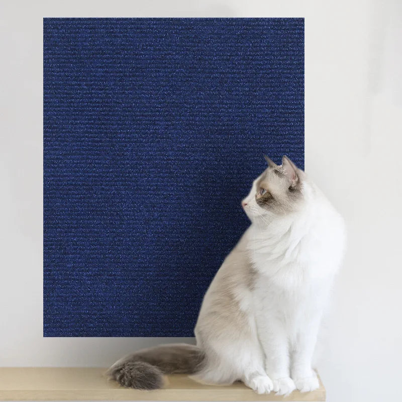 Alfombrilla Rascadora Autoadhesiva para Gatos — Protege tus Muebles