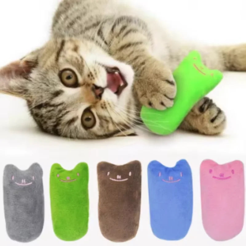 Juguete de Hierba Gatera con Sonido — Diversión Interactiva para Gatos