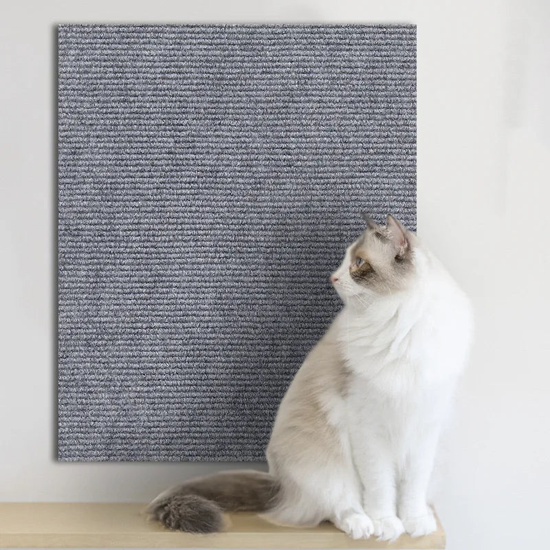 Alfombrilla Rascadora Autoadhesiva para Gatos — Protege tus Muebles