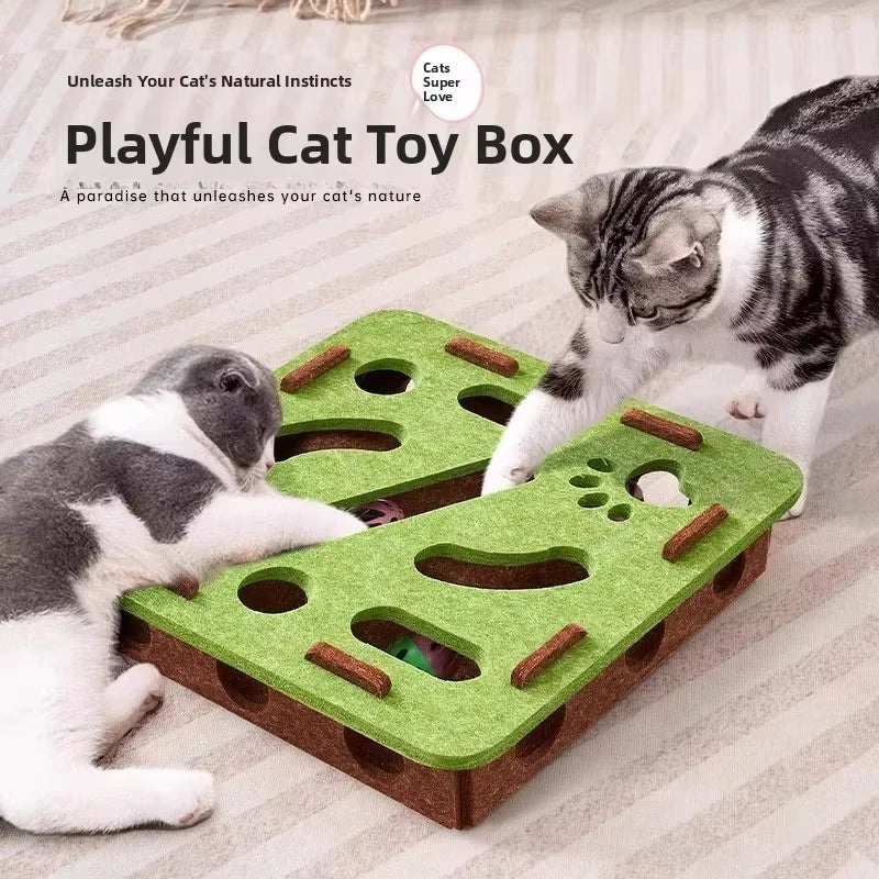 Rompecabezas Interactivo para Gatos — Estimulación Mental y Física