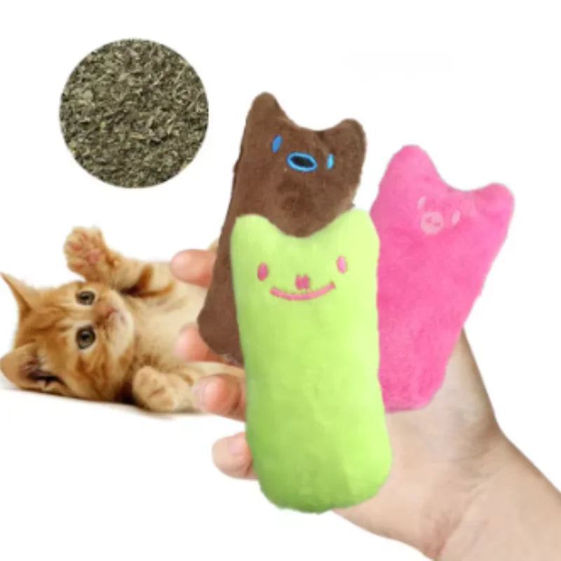 Juguete de Hierba Gatera con Sonido — Diversión Interactiva para Gatos