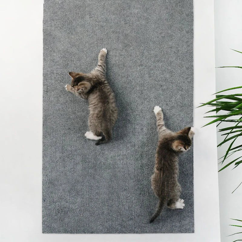 Alfombrilla Rascadora Autoadhesiva para Gatos — Protege tus Muebles