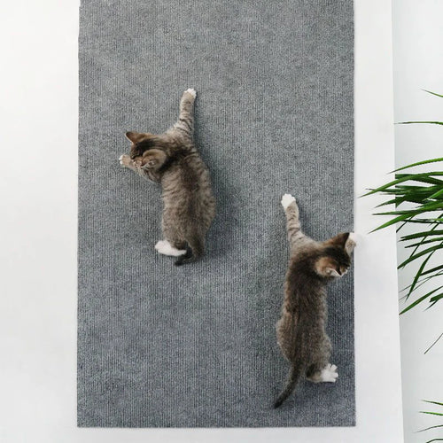 Alfombrilla Rascadora Autoadhesiva para Gatos — Protege tus Muebles