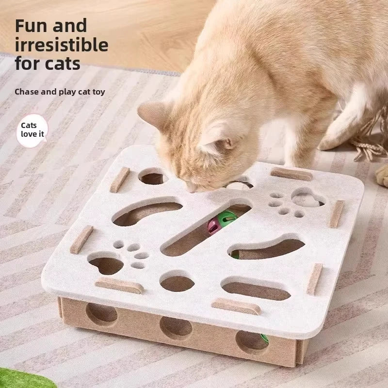Rompecabezas Interactivo para Gatos — Estimulación Mental y Física
